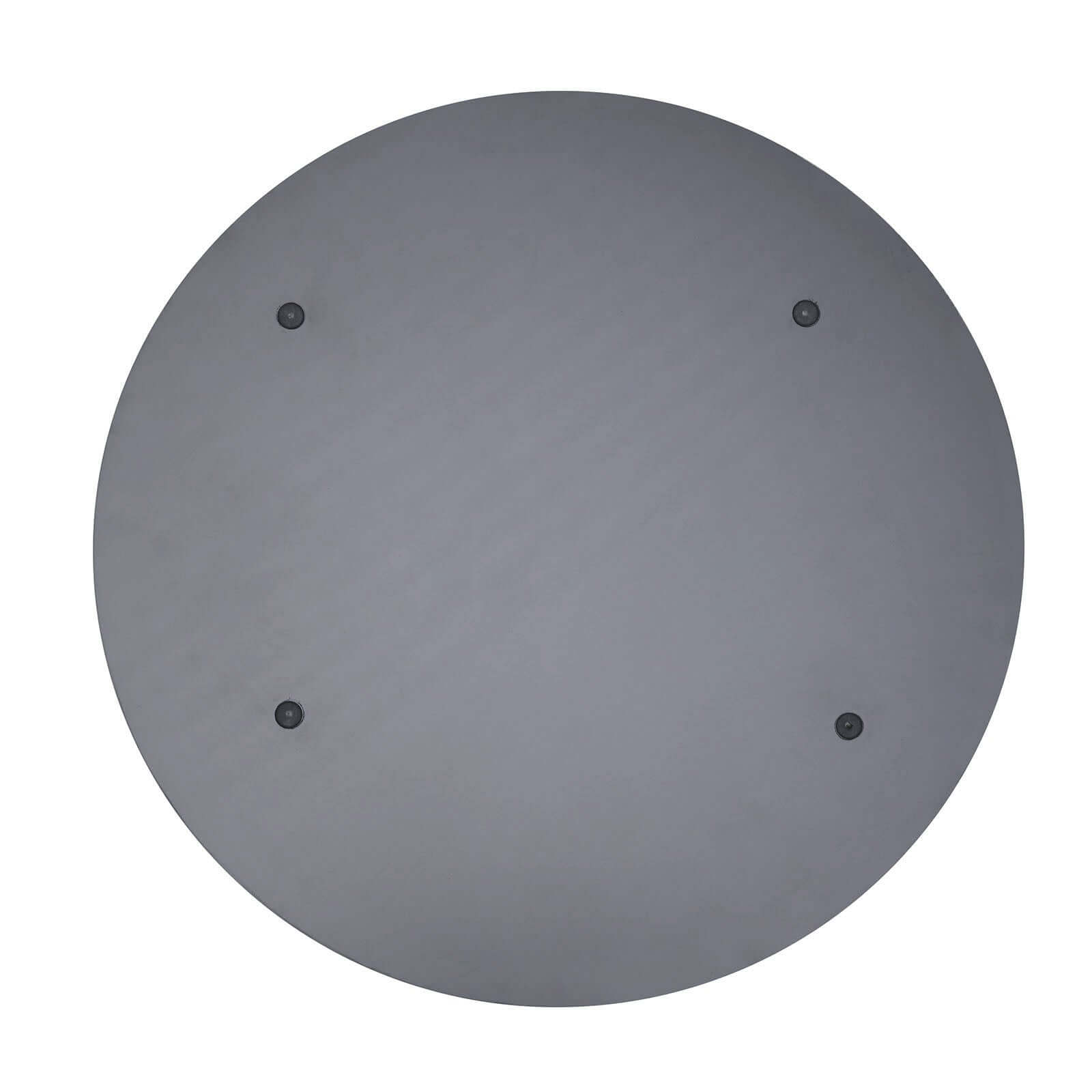 2-Pack Glass Mirror Charger Plates 13" Round Silver with Jeweled Rim - Premium Decorative Dinner Party Charger Tableware - Image 8